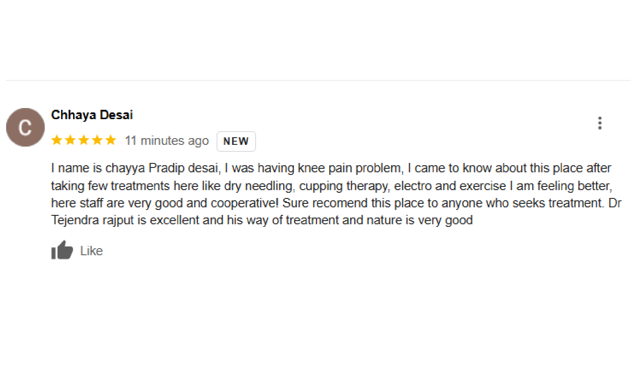 Patient Review Image